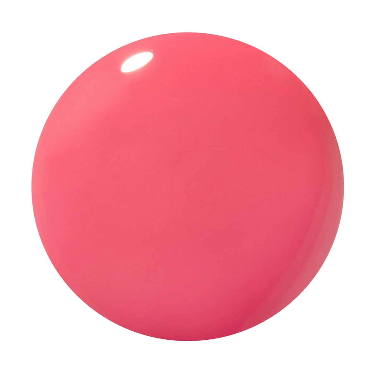 Dazzle Dry brush stroke demonstrating smooth coral lacquer application
