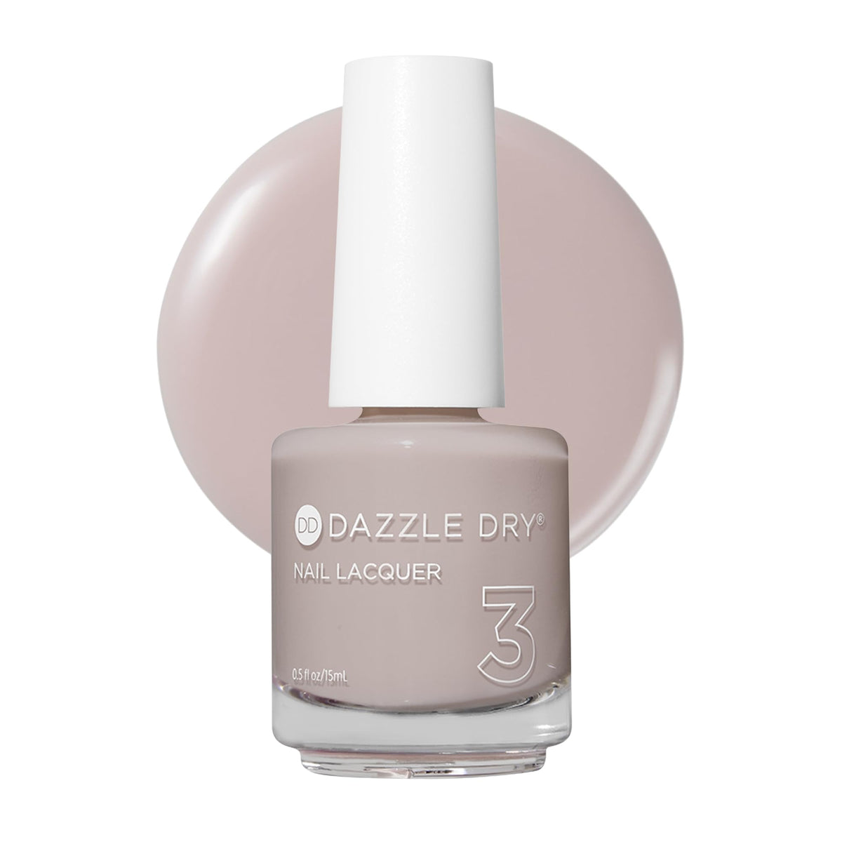 Dazzle Dry front bottle showing chiffon moment shade and brand clarity