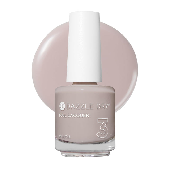 Dazzle Dry front bottle showing chiffon moment shade and brand clarity