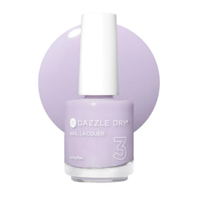 Dazzle Dry bottle front view showing Faith pastel lavender for clean presentation
