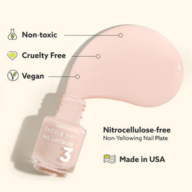 Dazzle Dry being applied at home for quick five-minute manicure