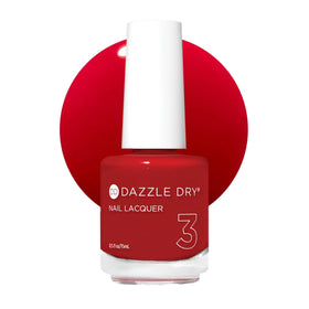 Dazzle Dry front bottle showing Lit color and brand for vibrant shine
