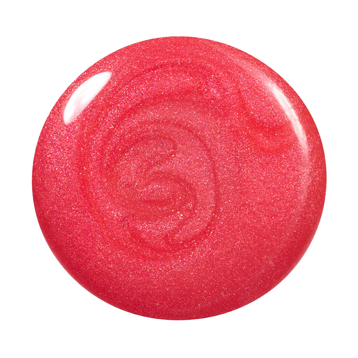 Dazzle Dry brush stroke of Poolside Pink demonstrating smooth application benefit