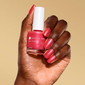 Dazzle Dry Poolside Pink paired with Step 2 and Step 4 bottles for system benefit