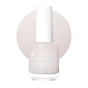 Dazzle Dry bottle front view showing Prima Ballerina delicate pink benefit: elegant base