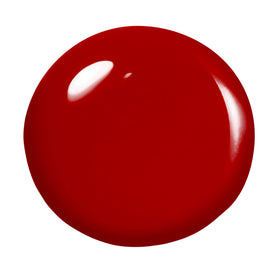 Dazzle Dry Rapid Red lacquer bottle close-up highlighting true red color