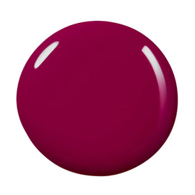 Dazzle Dry Raspberry Rush lacquer bottle close-up showing rich color payoff