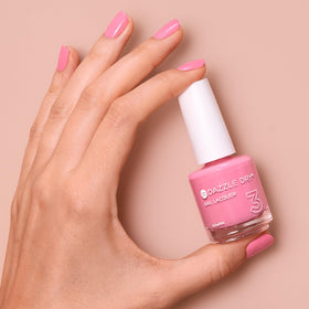 Dazzle Dry Soulmate applied on natural nails showing quick-dry, salon-quality finish