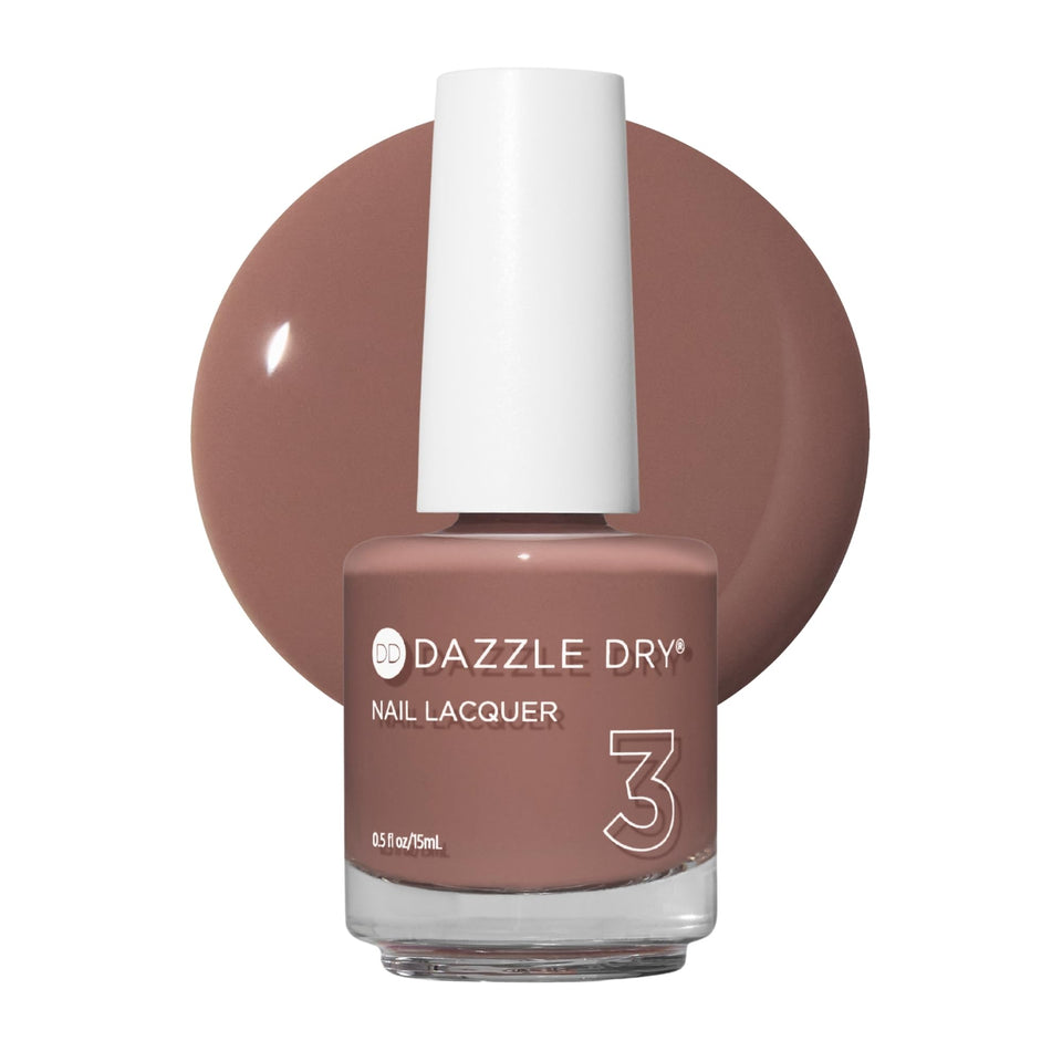 Dazzle Dry bottle front packaging showing label and shade