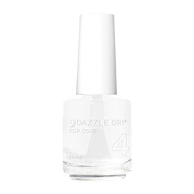 Dazzle Dry front bottle view showing clear quick-dry top coat and label benefit