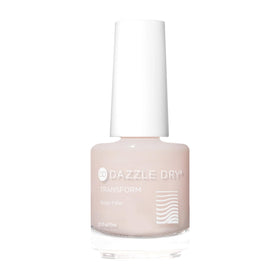 Dazzle Dry bottle front view showing smooth base for even polish