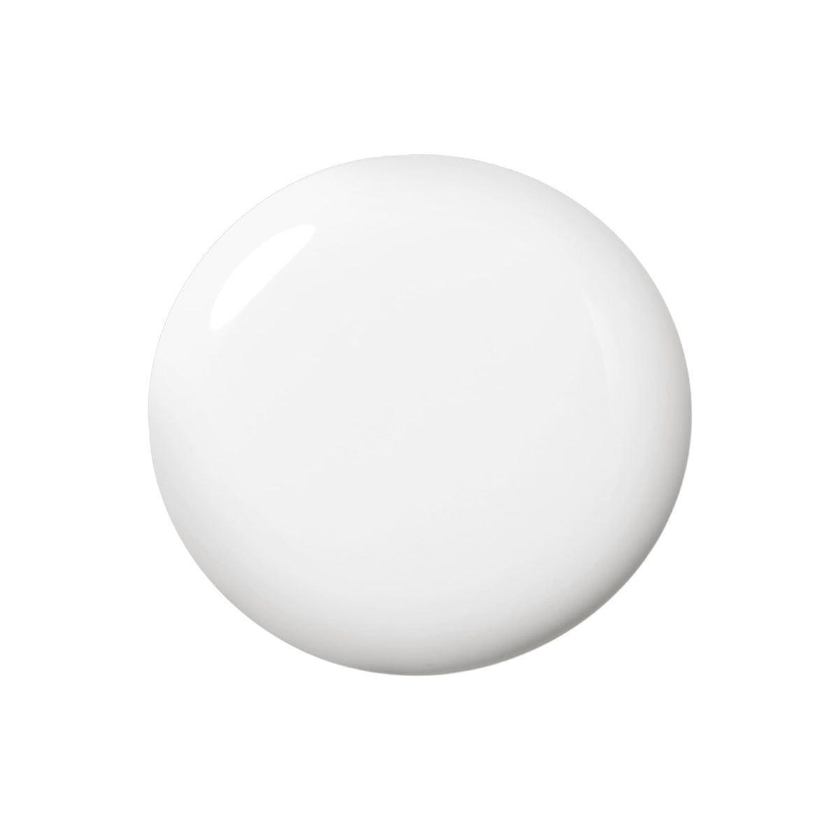 Dazzle Dry brush stroke of White Lightning demonstrating smooth coverage