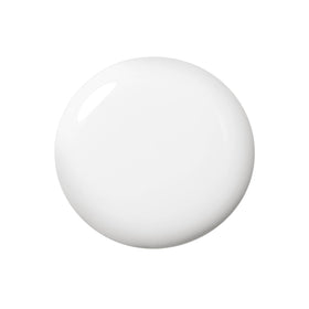 Dazzle Dry brush stroke of White Lightning demonstrating smooth coverage