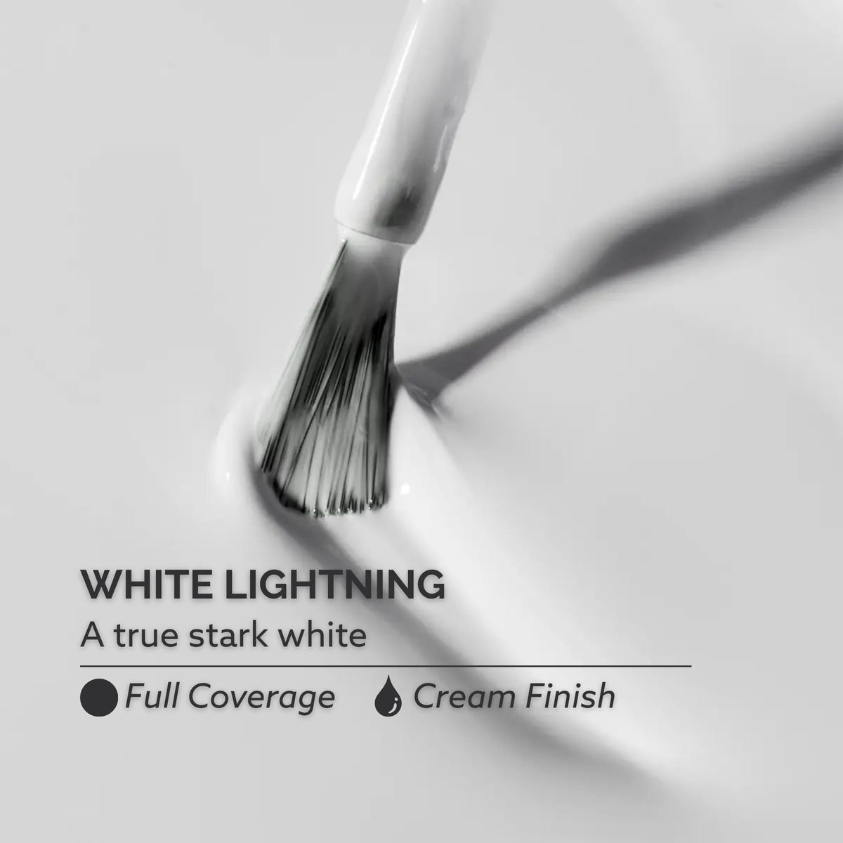 Dazzle Dry close-up of lacquer texture highlighting creamy opacity