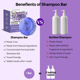 DBEAUTYM shampoo bar stored in a travel tin for leak-free trips