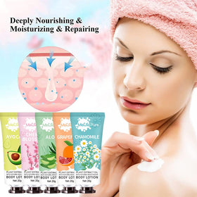 DBEAUTYM ingredient label close-up displaying natural extracts and shea butter
