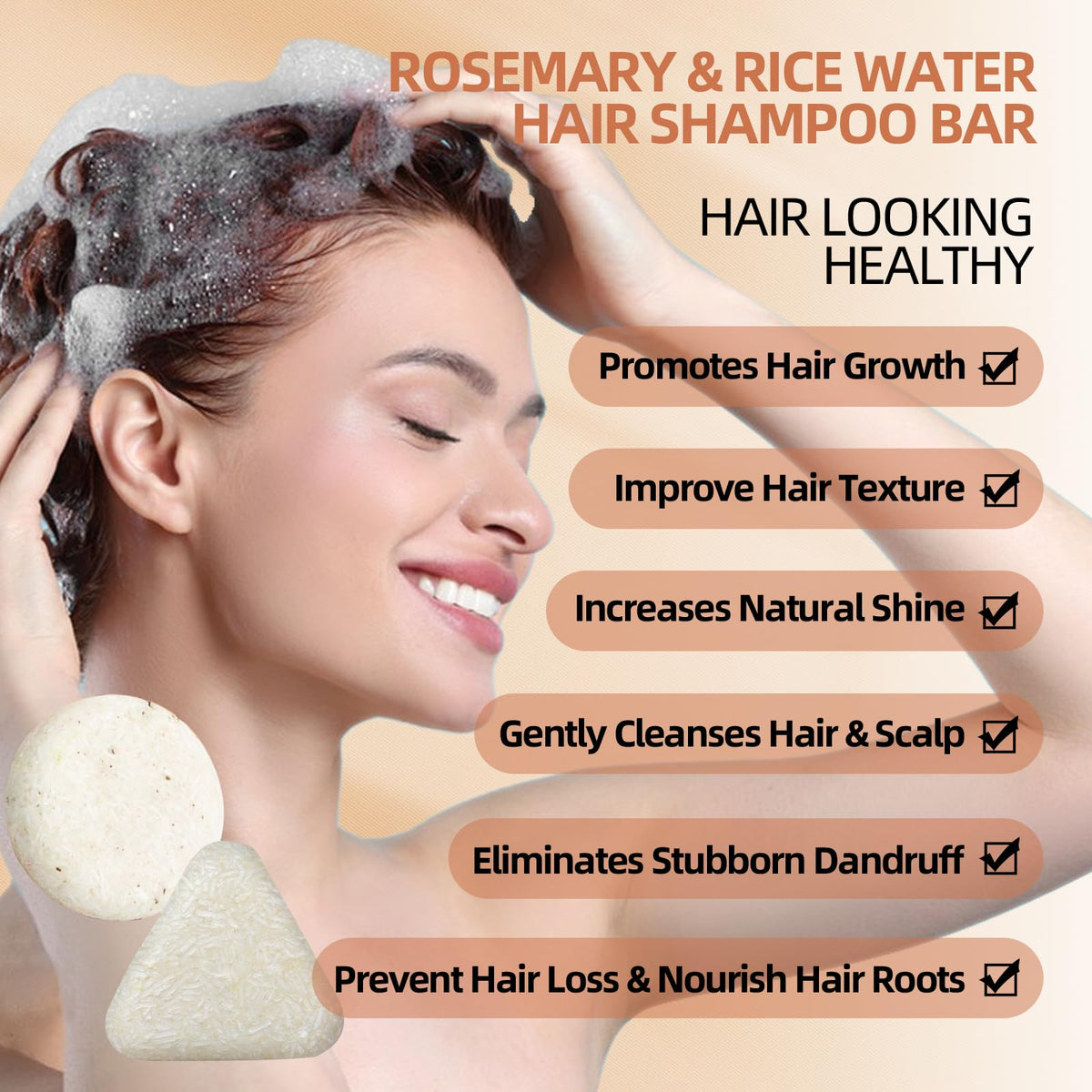 DBEAUTYM rich lather in hand demonstrating easy foaming and rinsing