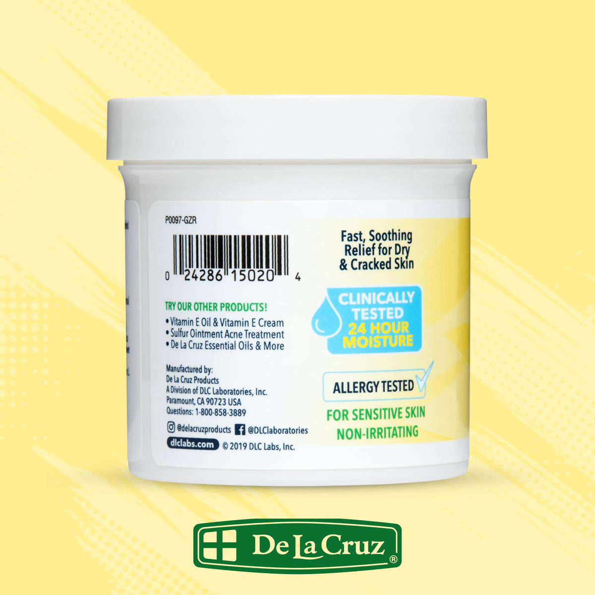 De La Cruz nighttime socks over salve showing locked-in moisture