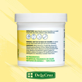 De La Cruz packaging with made in USA badge promoting quality