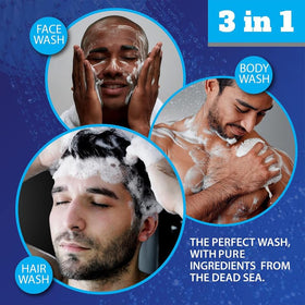 Dead Sea Collection closeup pump dispenser for easy one-handed use