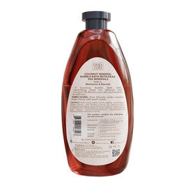 Dead Sea Collection back label ingredients and directions for product clarity