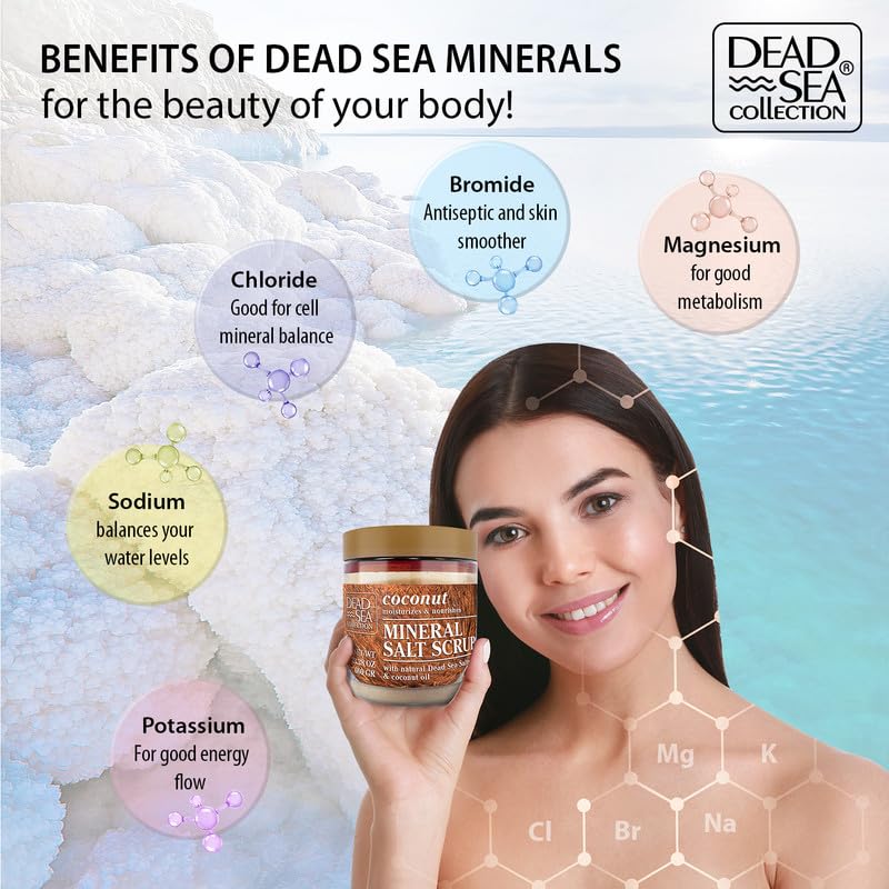 Dead Sea Collection visible oils adding hydration and skin protection
