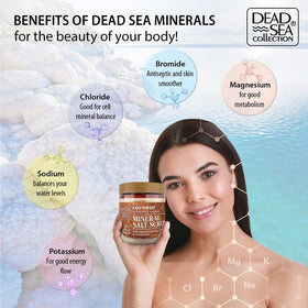 Dead Sea Collection visible oils adding hydration and skin protection