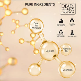 Dead Sea Collection close-up cream texture showing smooth, non-greasy hydration