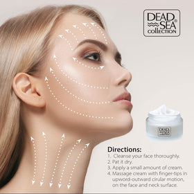 Dead Sea Collection jar with Dead Sea minerals illustrating mineral-rich formulation benefit