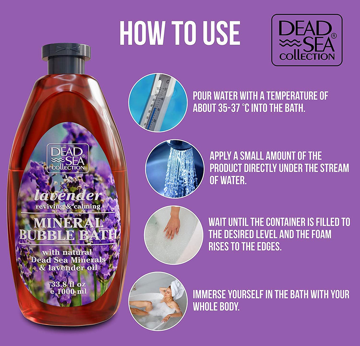 Dead Sea Collection two-bottle boxed set offering value and convenience