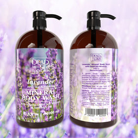 Dead Sea Collection boxed two-bottle set ready for storage or gifting