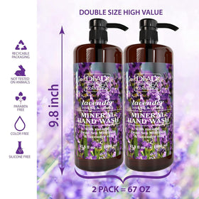 Two sealed Dead Sea Collection bottles in box offering bulk value