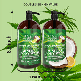 Dead Sea Collection pump detail for easy one-handed dispensing and convenience