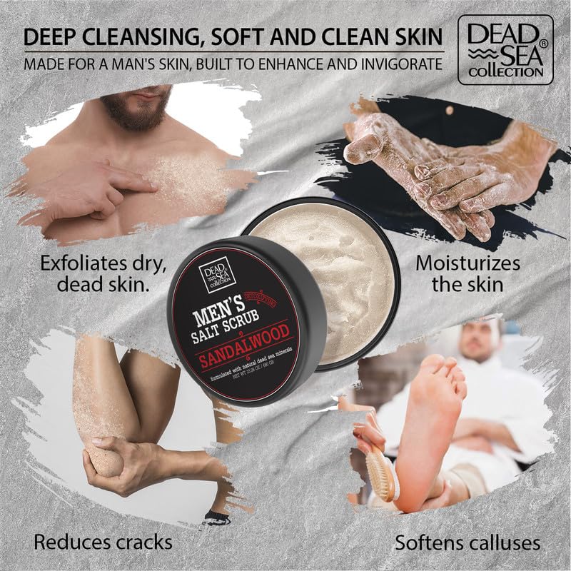 Dead Sea Collection recyclable jar detail emphasizing eco-friendly packaging benefit