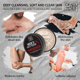 Dead Sea Collection recyclable jar detail emphasizing eco-friendly packaging benefit