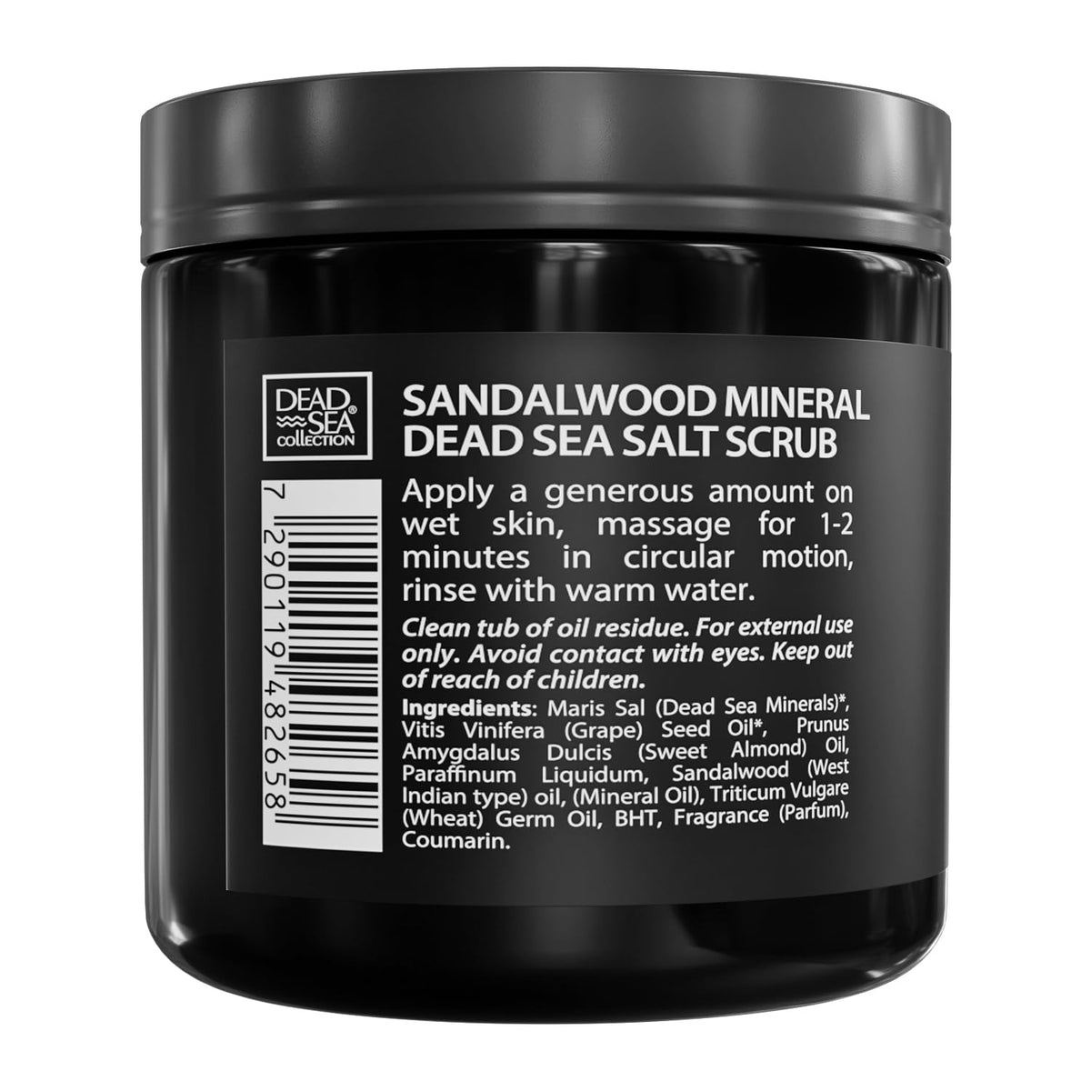 Dead Sea Collection sandalwood aroma concept image suggests long-lasting fragrance benefit