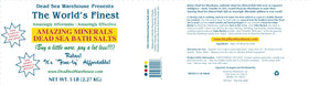 Dead Sea Warehouse hand scooping salts from bag illustrating easy use
