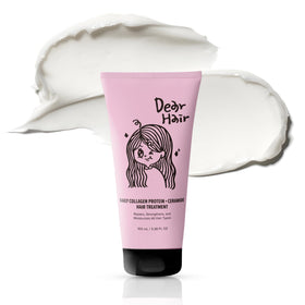 DEAR HAIR front packaging showing 100ml jar and product name for clear identification