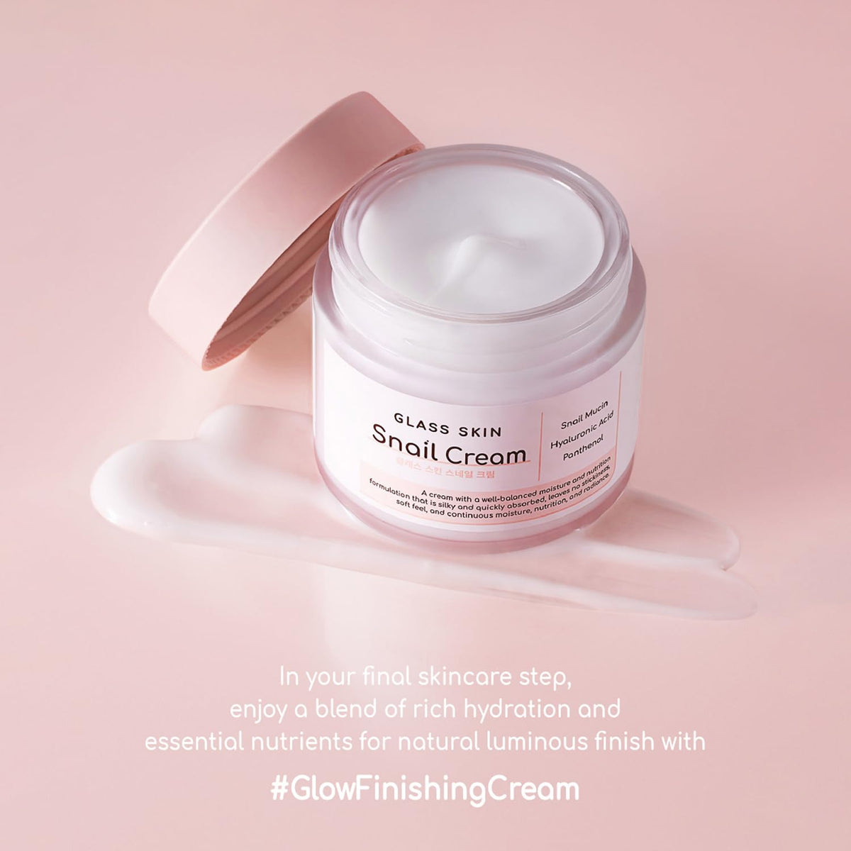 DEARBOO open tub revealing silky cream texture for lightweight absorption