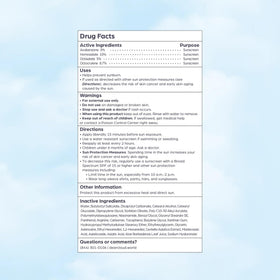 dearcloud label closeup showing key soothing vegan ingredients