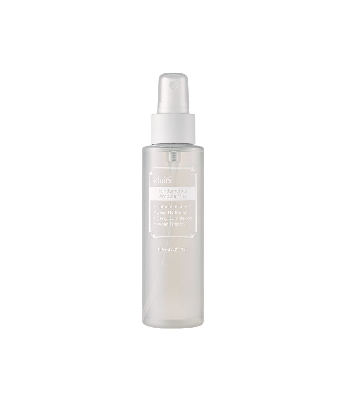 DearKlairs front bottle showing label and 4.22 fl oz size for clarity