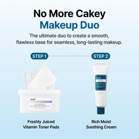 DearKlairs before and after calm skin image, visualizes reduced redness and visible soothing