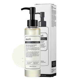 DearKlairs bottle front view showing clean label and travel benefit