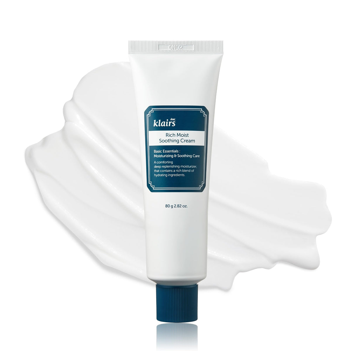 DearKlairs front packaging showing jar and label, clearly communicating trusted moisturizer