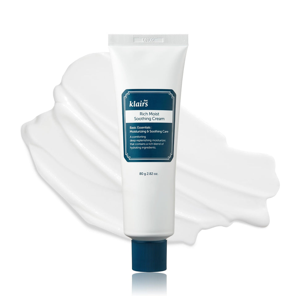 DearKlairs front packaging showing jar and label, clearly communicating trusted moisturizer