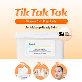 DearKlairs pad close-up texture revealing soaked formula for gentle exfoliation