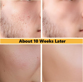 DEBAIY being applied to cheek to demonstrate lightweight absorption
