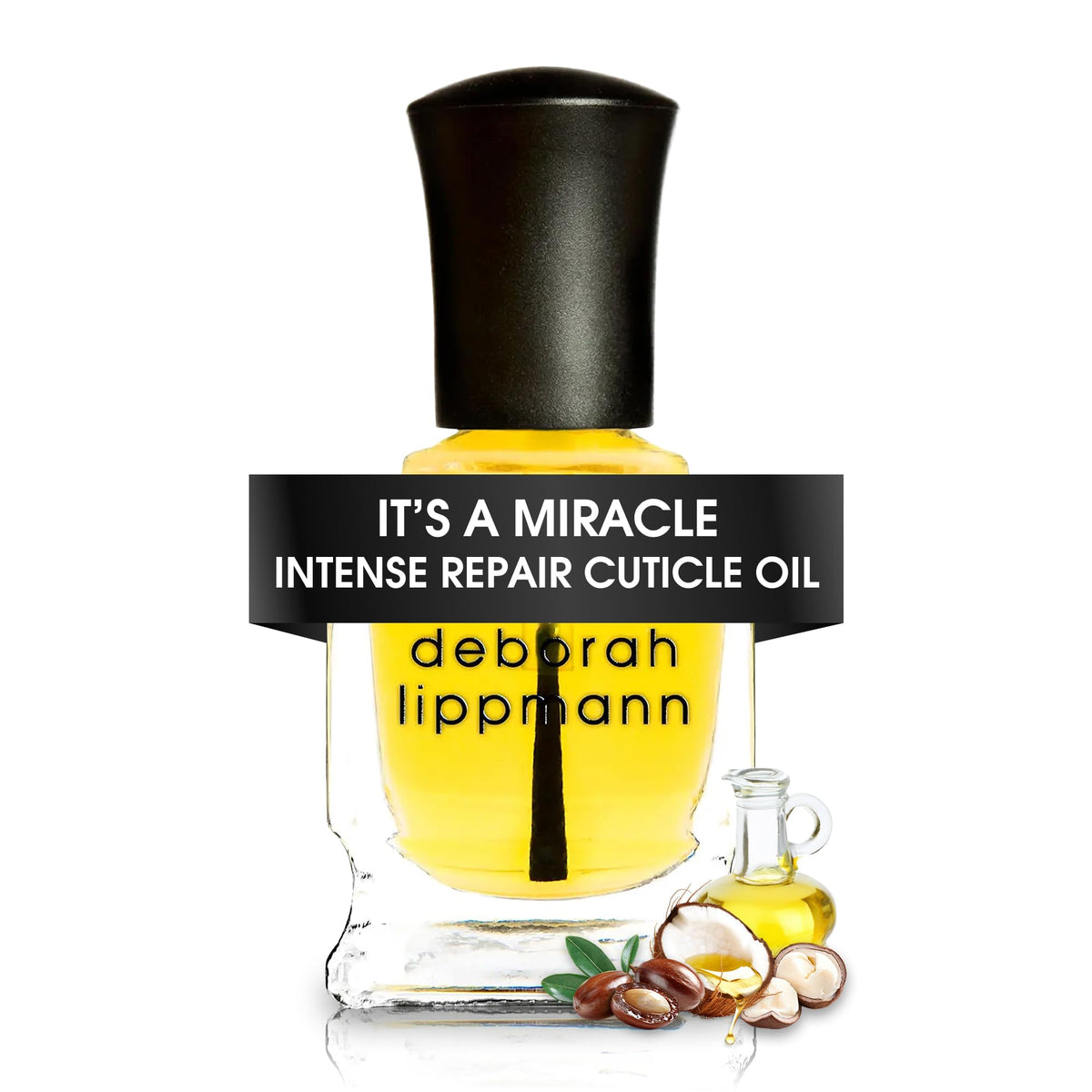 Deborah Lippmann front packaging pen shows size and travel-friendly design benefit