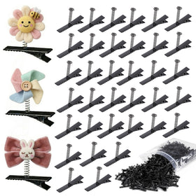 DECHOUS front-packaging showing 100 clips for bulk craft and salon use