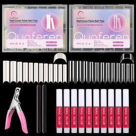 Deciniee front packaging showing both packs and included glue for quick start